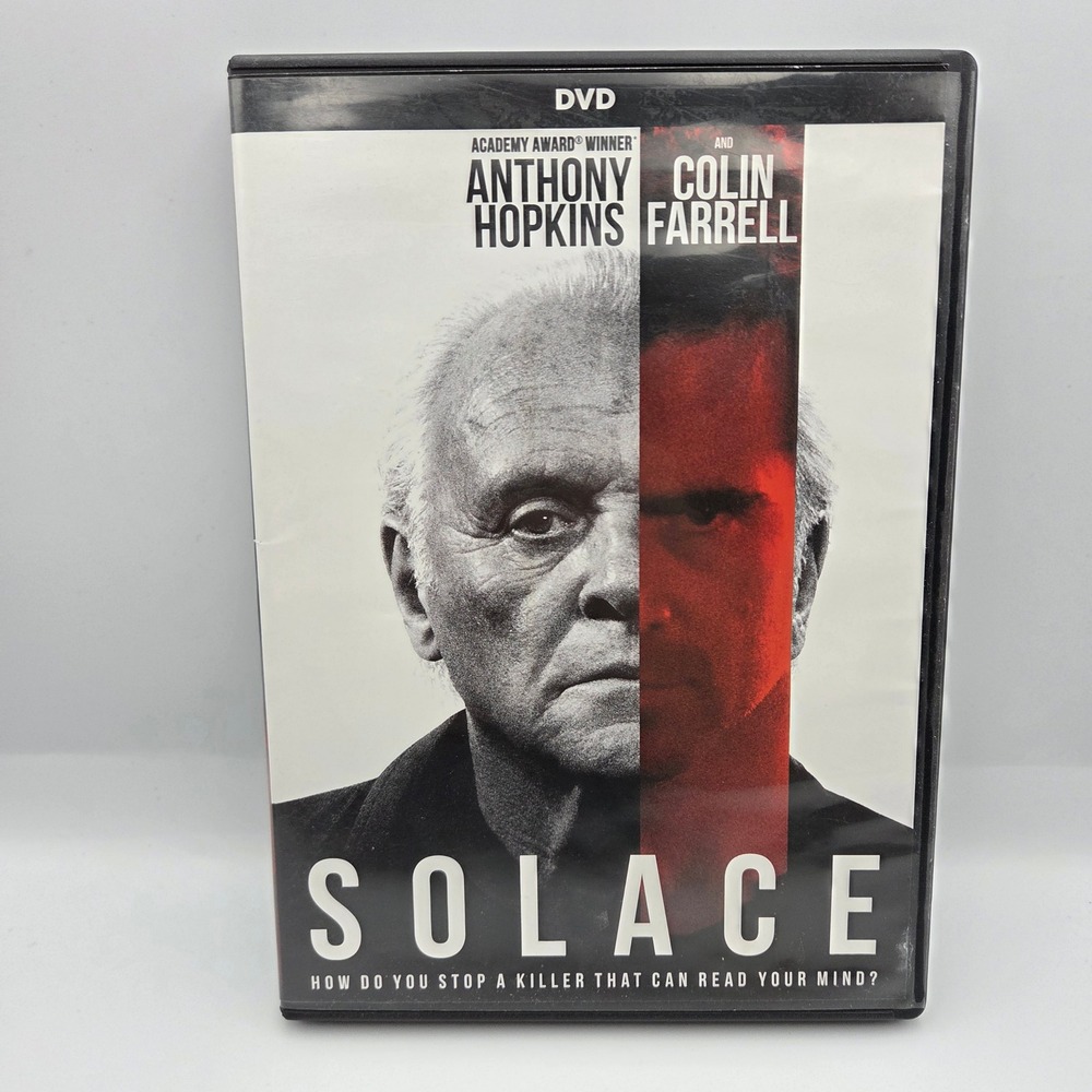 Solace DVD Anthony Hopkins Colin Farrell Crime Thriller Lionsgate Mystery Movie